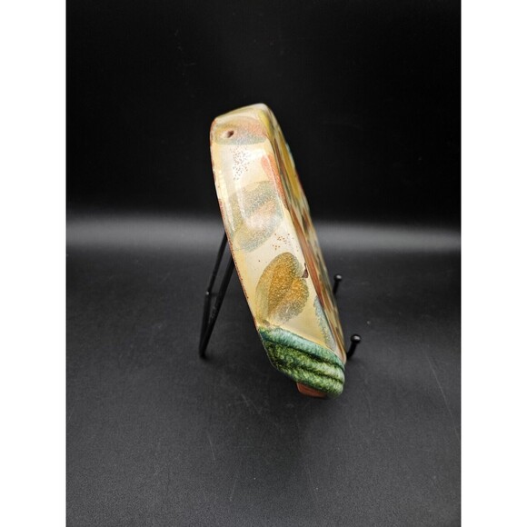 Modigliani Via Condotti Italia Frutta Laccata Redware Trivet Fruit Pattern - Picture 3 of 5